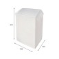 Aqualine Accessoires - Benne à ordures, 55 L, blanc 14027