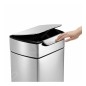 Simplehuman Poubelles - Poubelle 30 l, Touch-bar, inox brossé CW2015
