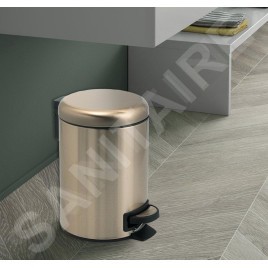 Sapho Accessoires de salle de bains Gedy - Poubelle 5 l, SoftClose, or mat 330987