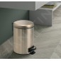 Sapho Accessoires de salle de bains Gedy - Poubelle 5 l, SoftClose, or mat 330987