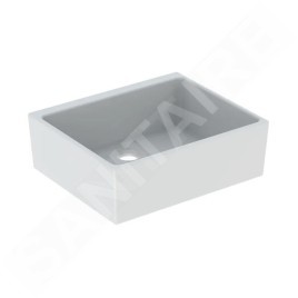 Geberit Publica - Évier en céramique 50x40 mm, blanc 360050000
