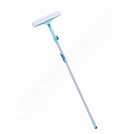 Leifheit Nettoyage - Lave-vitres 3 en 1 avec manche télescopique 51120
