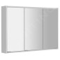 Sapho Batu - Armoire miroir 1000x780x150 mm, avec éclairage LED, blanc 1141130