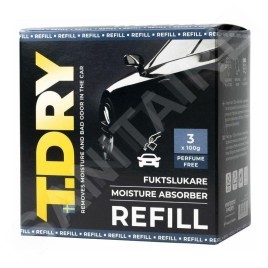 Everbrand Sweden T.Dry - Recharge pour absorbeur d'humidité T.Dry, 3x100g 7216-TD