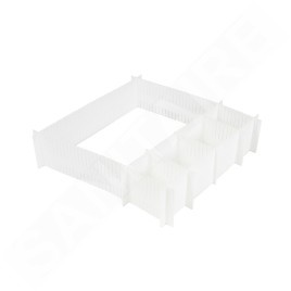 Compactor Free - Organiseur de tiroir 440x100 mm, blanc RAN5191
