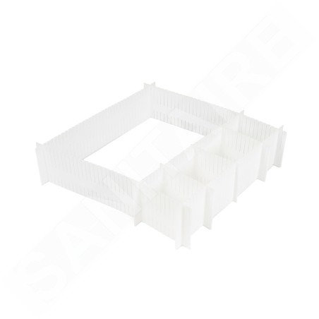 Compactor Free - Organiseur de tiroir 440x100 mm, blanc RAN5191