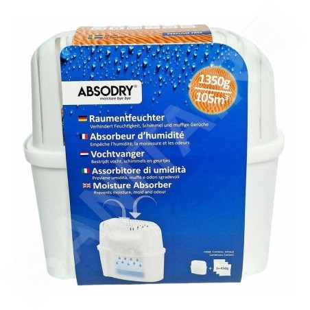 Everbrand Sweden Absodry - Absorbeur d'humidité, jusqu'à 105 m3, 1350 g 204-AD-E5V
