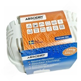Everbrand Sweden Absodry - Absorbeur d'humidité, jusqu'à 105 m3, 1350 g 204-AD-E5V