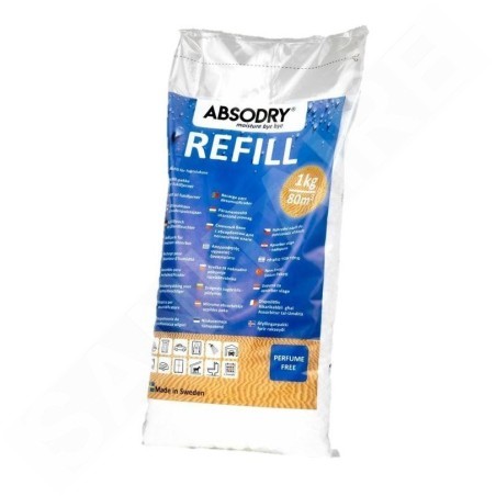 Everbrand Sweden Absodry - Recharge pour absorbeur d'humidité Absodry Big, 1000 g 206-AD