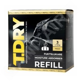 Everbrand Sweden T.Dry - Recharge pour absorbeur d'humidité T.Dry, 3x100g 7217-TD