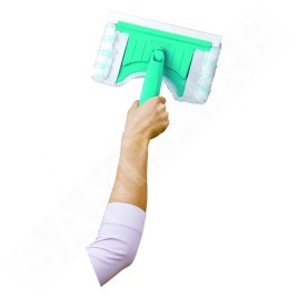 Leifheit Nettoyage - Tête de nettoyage pour carrelage et baignoire Flexipad Evo 41701