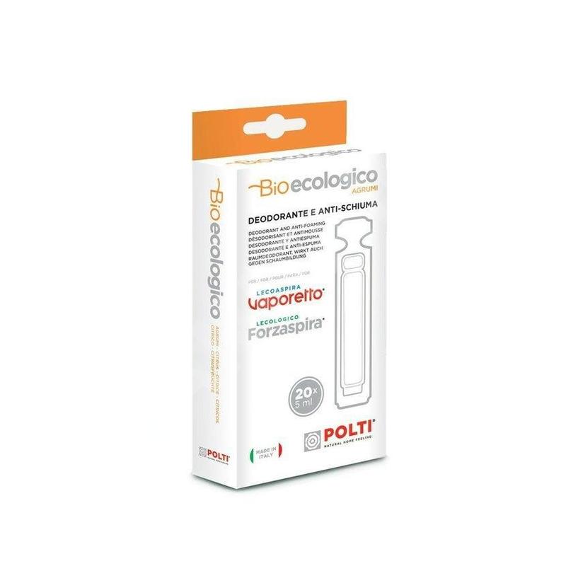 Polti Accessoires - Préparation pour nettoyeur à vapeur 20x5 ml, agrumes PAEU0088
