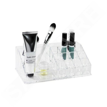 Compactor Organisateurs cosmétiques - Organiseur pour les cosmétiques 223x127x80 mm, plastique transparent RAN5051
