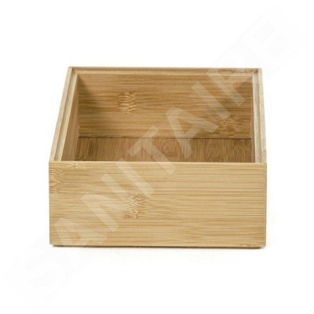 Compactor Organisateurs cosmétiques - Organiseur de tiroir 225x150x65 mm, bambou RAN6964
