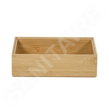 Compactor Organisateurs cosmétiques - Organiseur de tiroir 225x150x65 mm, bambou RAN6964