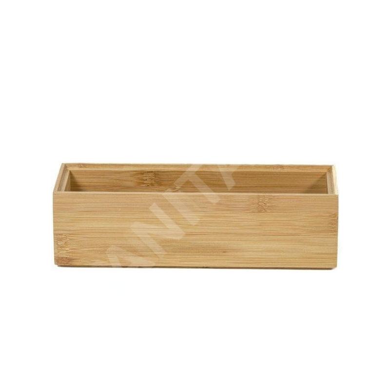 Compactor Organisateurs cosmétiques - Organiseur de tiroir 225x75x65 mm bambou RAN6965