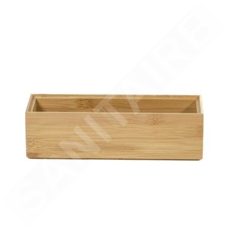 Compactor Organisateurs cosmétiques - Organiseur de tiroir 225x75x65 mm bambou RAN6965