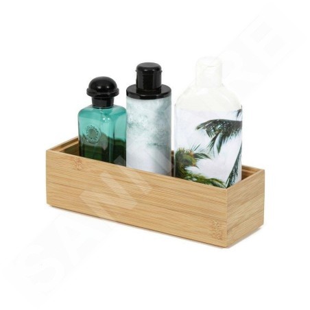 Compactor Organisateurs cosmétiques - Organiseur de tiroir 225x75x65 mm bambou RAN6965
