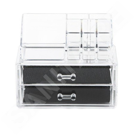 Compactor Organisateurs cosmétiques - Organiseur de cosmétiques 88x117x158 mm, plastique transparent RAN5048
