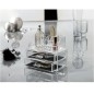 Compactor Organisateurs cosmétiques - Organiseur de cosmétiques 88x117x158 mm, plastique transparent RAN5048