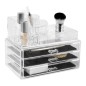 Compactor Organisateurs cosmétiques - Organiseur de cosmétiques 240x150x187 mm, plastique transparent RAN5055