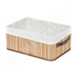 Compactor Organisateurs cosmétiques - Panier de rangement, 150x350x250 mm, bambou RAN5215