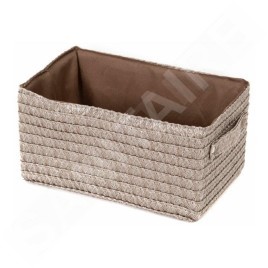 Compactor Organisateurs cosmétiques - Panier de rangement, 230x150x120 mm, gris-beige RAN9697