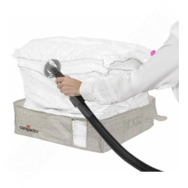Compactor Boîtes de stockage - Boîte de stockage sous vide avec manchon, 145 l, gris RAN10116