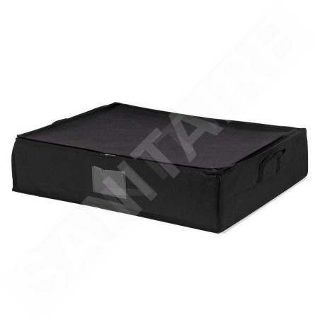 Compactor Boîtes de stockage - Boîte de rangement sous vide avec manchon, 145 l, noir RAN4423