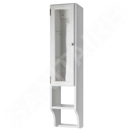 Sapho Retro - Armoire de toilette 25x115x20 cm, gauche, blanc antique 1706
