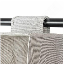 Compactor Organisation de penderie - Organiseur suspendu 30x18x94 cm, 6 compartiments, gris RAN10114