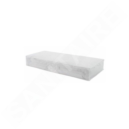 Compactor Boîtes de stockage - Boîte de rangement pour textiles 15x100x48 cm, blanc RAN2980