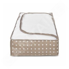 Compactor Boîtes de stockage - Boîte de rangement pour textiles 16x107x46 cm, marron RAN5182B