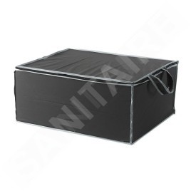 Compactor Boîtes de stockage - Boîte de rangement pour textiles 55x45x25 cm, noir RAN6273