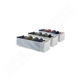 Compactor Organisation de penderie - Organisateur de tiroirs 8x30x11 cm, 3 pcs RAN6321