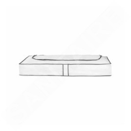 Compactor Boîtes de stockage - Boîte de rangement pour textiles 15x108x45 cm, blanc/gris RAN634
