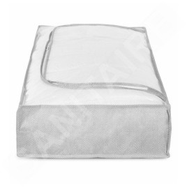 Compactor Boîtes de stockage - Boîte de rangement pour textiles 16x107x46 cm, gris RAN10165