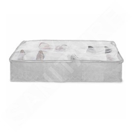 Compactor Boîtes de stockage - Boîte de rangement pour textiles 60x76x15 cm, 12 compartiments, gris RAN10168