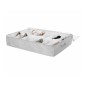 Compactor Boîtes de stockage - Boîte de rangement pour textiles 60x76x15 cm, 12 compartiments, gris RAN10168