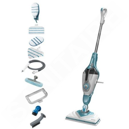 BLACK+DECKER Nettoyage - Nettoyeur vapeur STEAM MOP 6 en 1 BHSM166DSM-QS