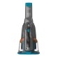 BLACK+DECKER Nettoyage - Aspirateur à main sans fil 12V, station de charge, titane/bleu BHHV320B-QW