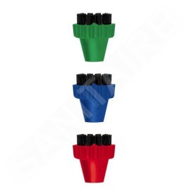 Polti Accessoires - Jeu de brosses de rechange, 3 pièces PAEU0296