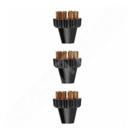 Polti Accessoires - Jeu de brosses de rechange, 3 pièces PAEU0297