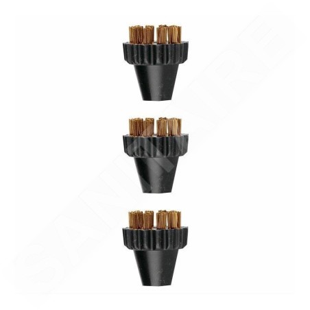 Polti Accessoires - Jeu de brosses de rechange, 3 pièces PAEU0297