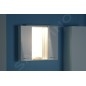 Aqualine Zoja - Armoire de toilette avec éclairage LED 700x600x140 mm, blanc 45025