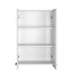 Aqualine Zoja - Armoire suspendue 500x760x230 mm, blanc 51302