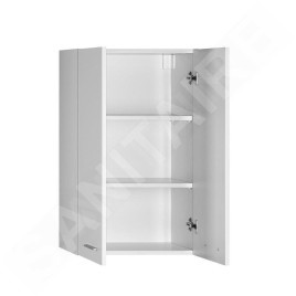 Aqualine Zoja - Armoire suspendue 500x760x230 mm, blanc 51302