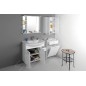 Aqualine Zoja - Armoire suspendue 500x760x230 mm, blanc 51302
