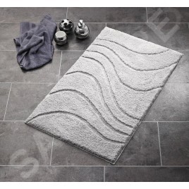 Sapho Ridder La Ola - Tapis de salle de bains, 550x500 mm, antidérapant, gris 729807
