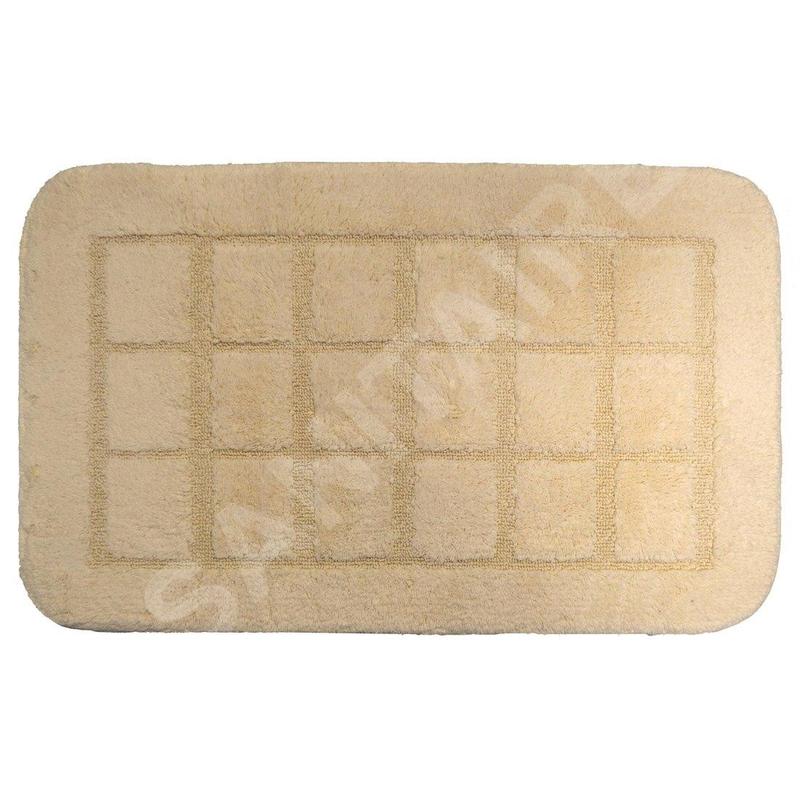 Sapho Ridder - Tapis de salle de bain Delhi 500x800 mm, avec antidérapant, beige 1712311